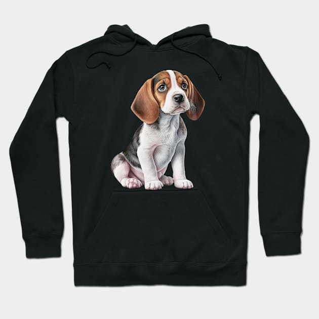 Puppy Beagle Hoodie by JayD World